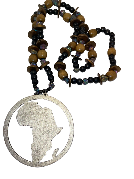 Africa with pyrite