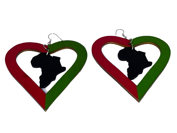 Africa, Red & Green